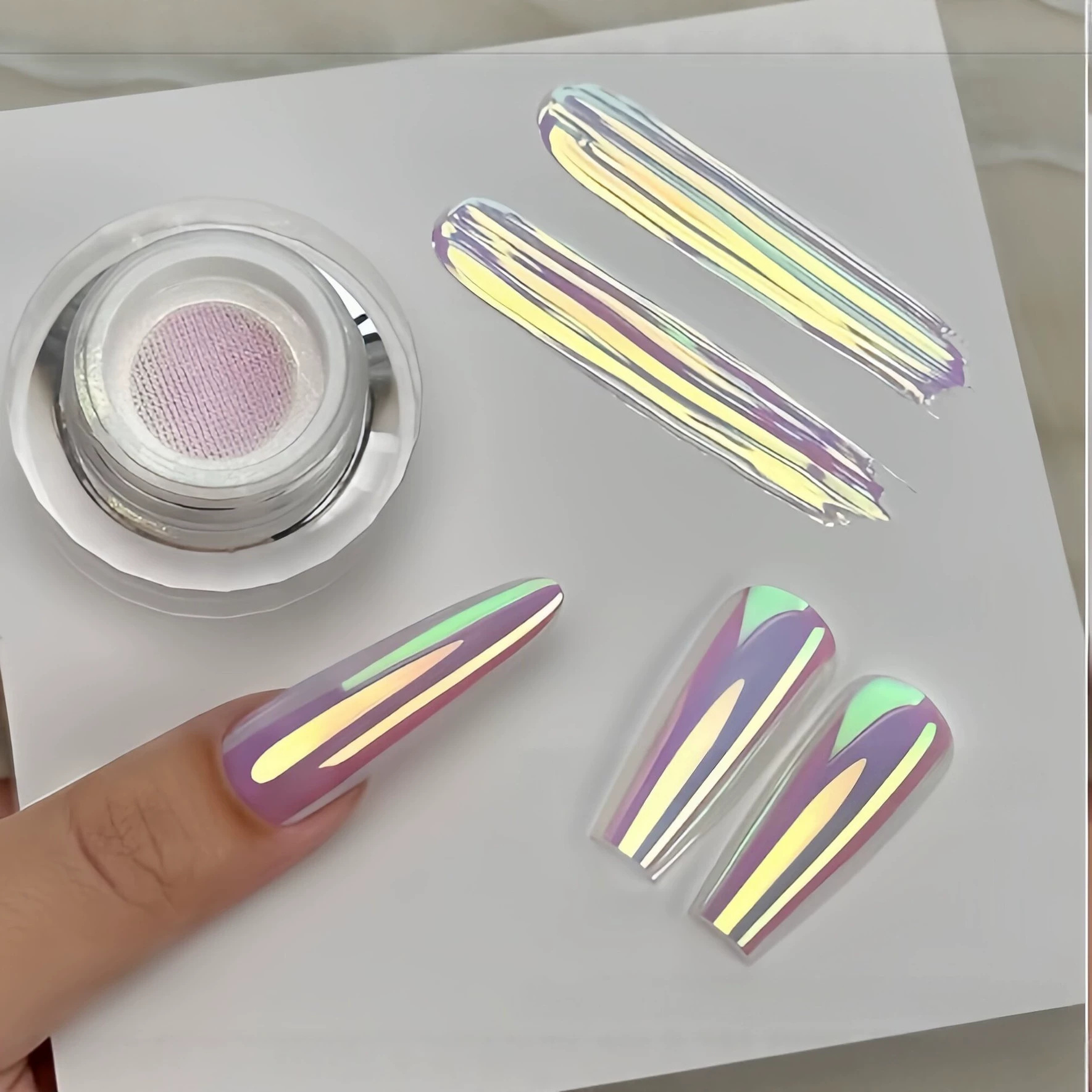 7Colors Unicorn Chrome Neon Po - Dip Powder Nail ulasan dan harga