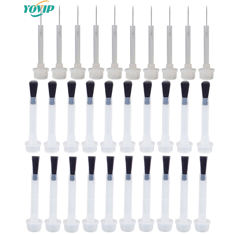 Disposable Nail Brush 10Pcs/Bo - Dip Powder Nail ulasan dan harga
