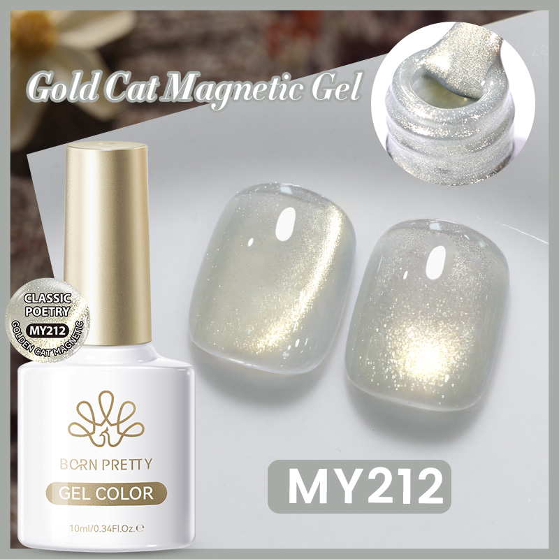 BORN PRETTY 10ml Pink Gold Cat - Nail Art Xmas ulasan dan harga