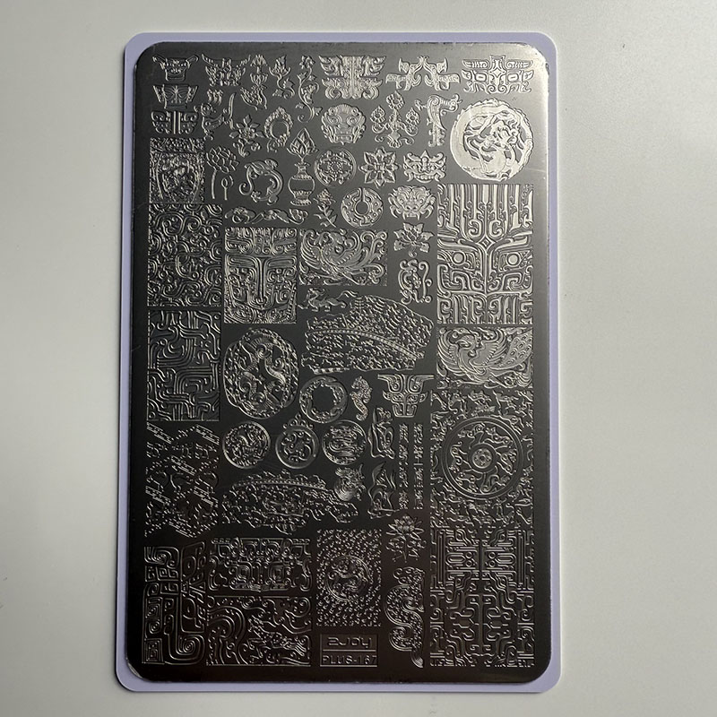 XMQ NAIL ART STAMPING PLATES B - Nail Art Leopard ulasan dan harga