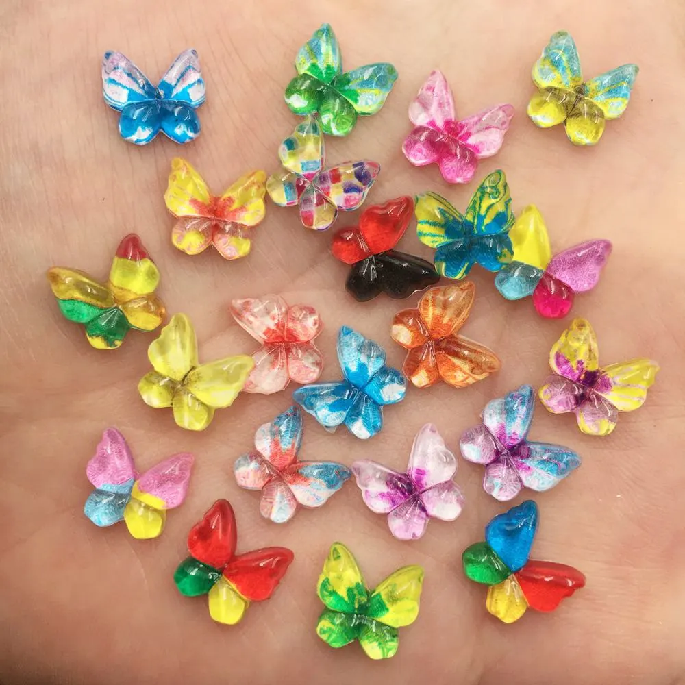 Resin Glitter Colorful 10mm Ka - Nail Art Overlay ulasan dan harga