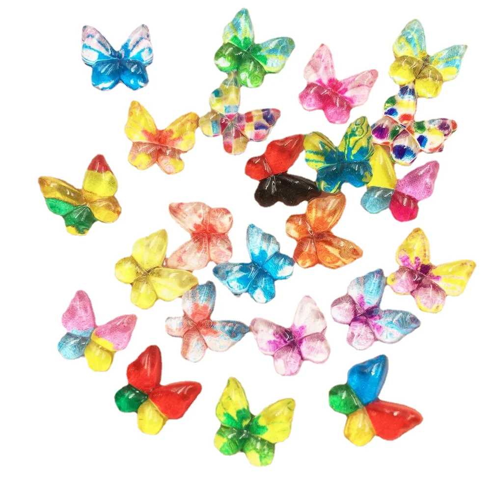 Resin Glitter Colorful 10mm Ka - Nail Art Overlay ulasan dan harga