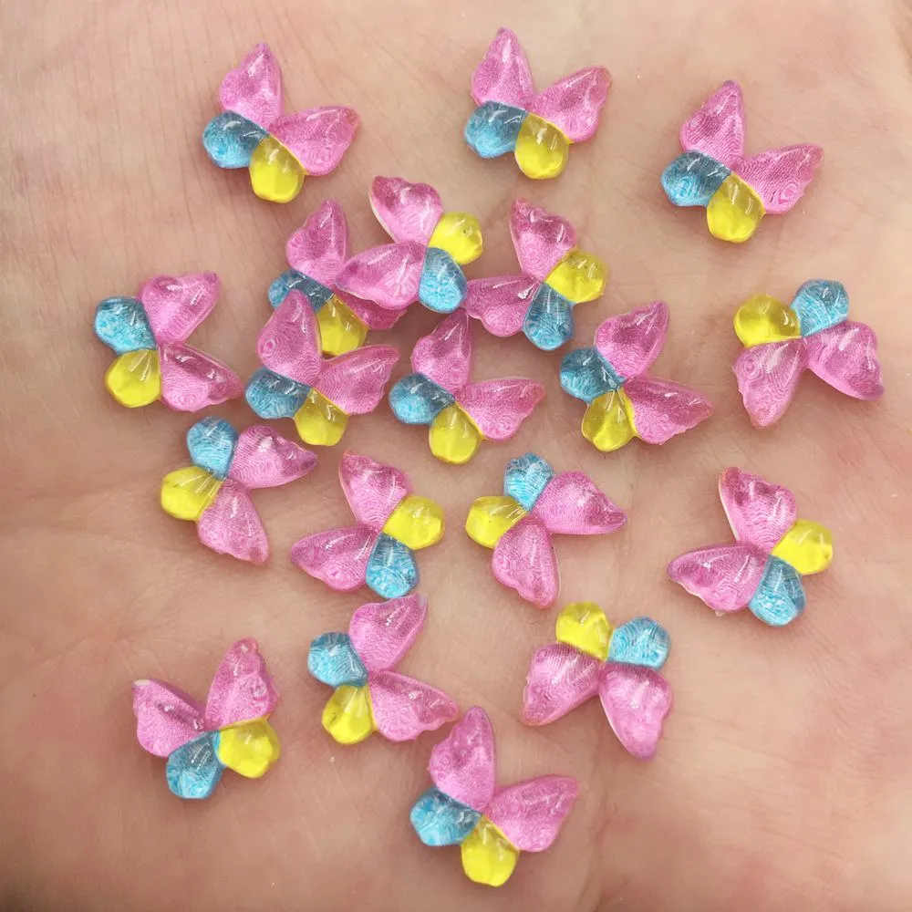 Resin Glitter Colorful 10mm Ka - Nail Art Overlay ulasan dan harga