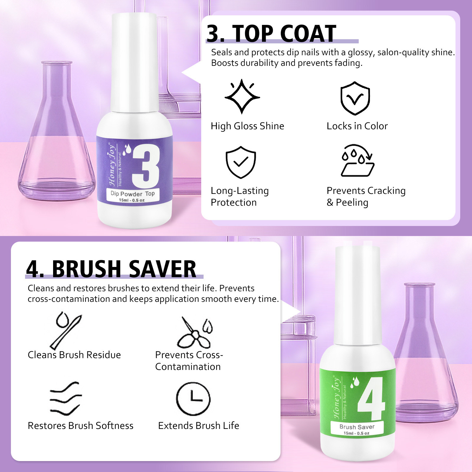 15ml Dipping Powder System Liq - Dip Powder Nail ulasan dan harga