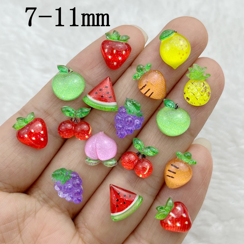 50pcs Resin Colorful Glitter A - Nail Art Overlay ulasan dan harga