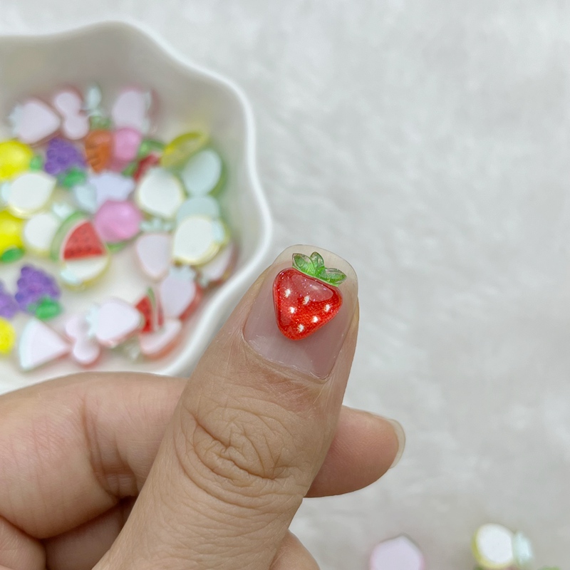 50pcs Resin Colorful Glitter A - Nail Art Overlay ulasan dan harga