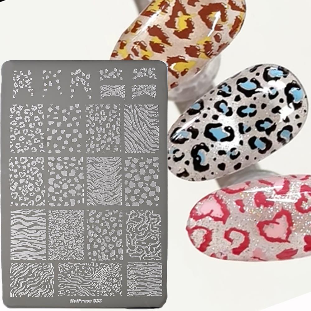 1Pcs Sexy Leopard Print Nail S - Nail Art Leopard ulasan dan harga