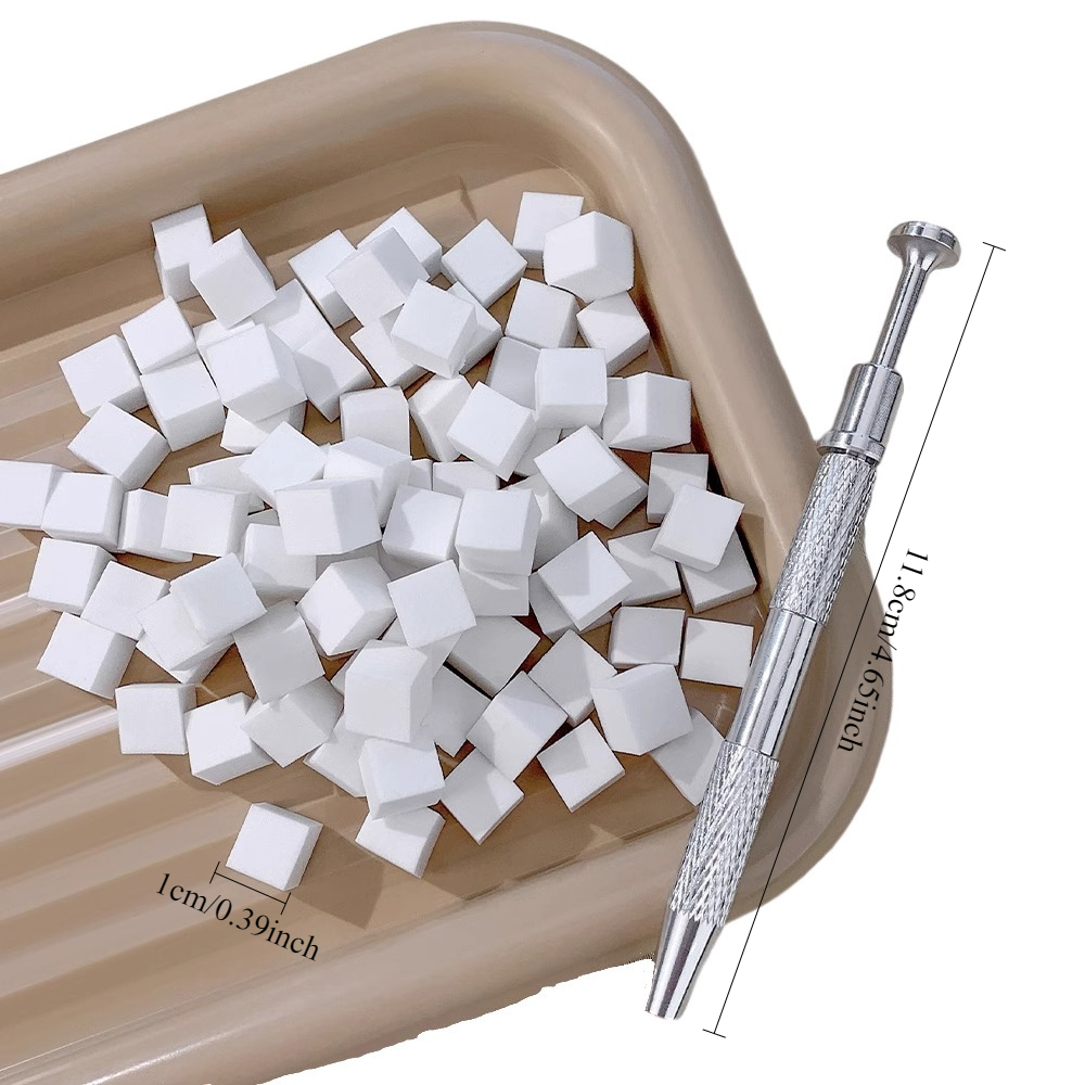 51/101pcs Sponge Gradient Nail - Dip Powder Nail ulasan dan harga
