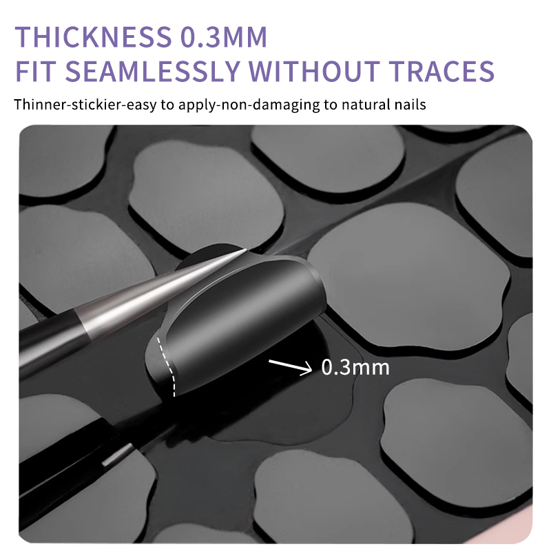 Double Sided Glue Nail Sticker - Nail Adhesive Tab ulasan dan harga