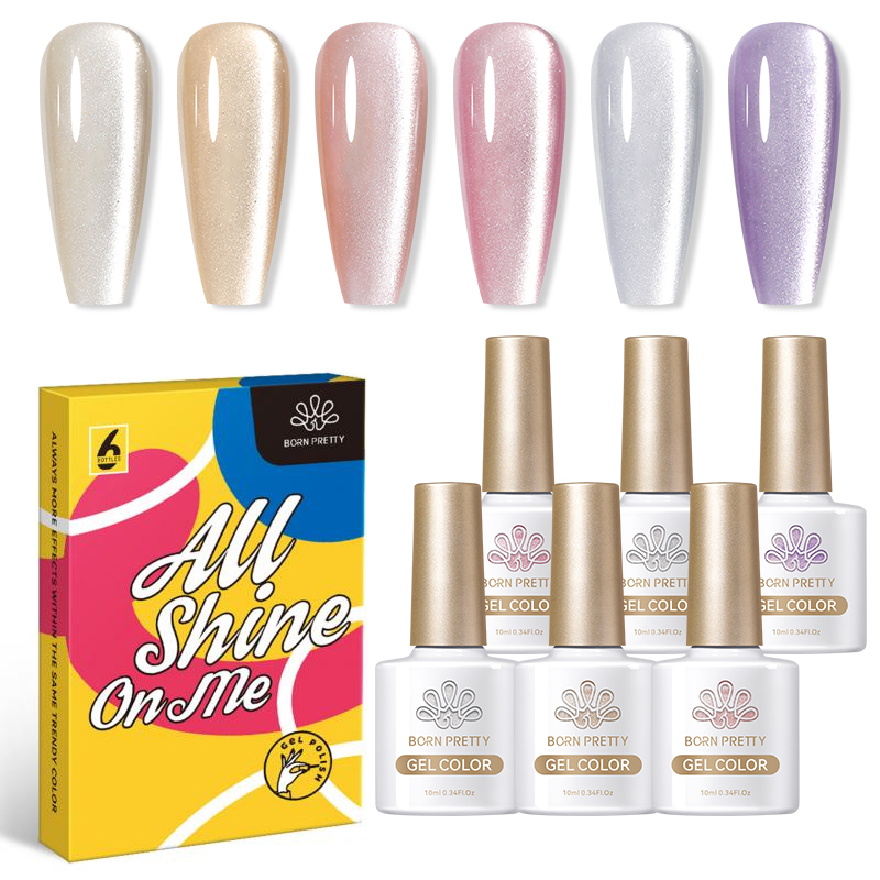 BORN PRETTY 6PCS Moonlight Cat - Dip Powder Nail ulasan dan harga