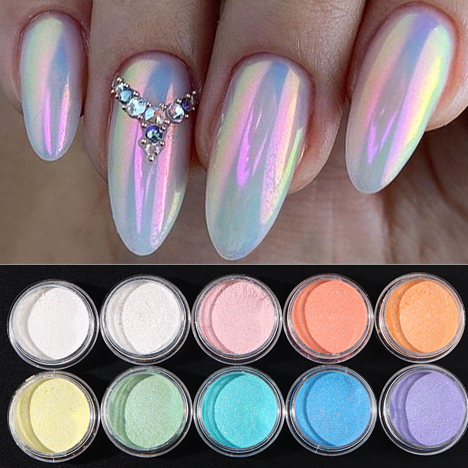 10pcs Set Nail Mermaid Dipping - Dip Powder Nail ulasan dan harga