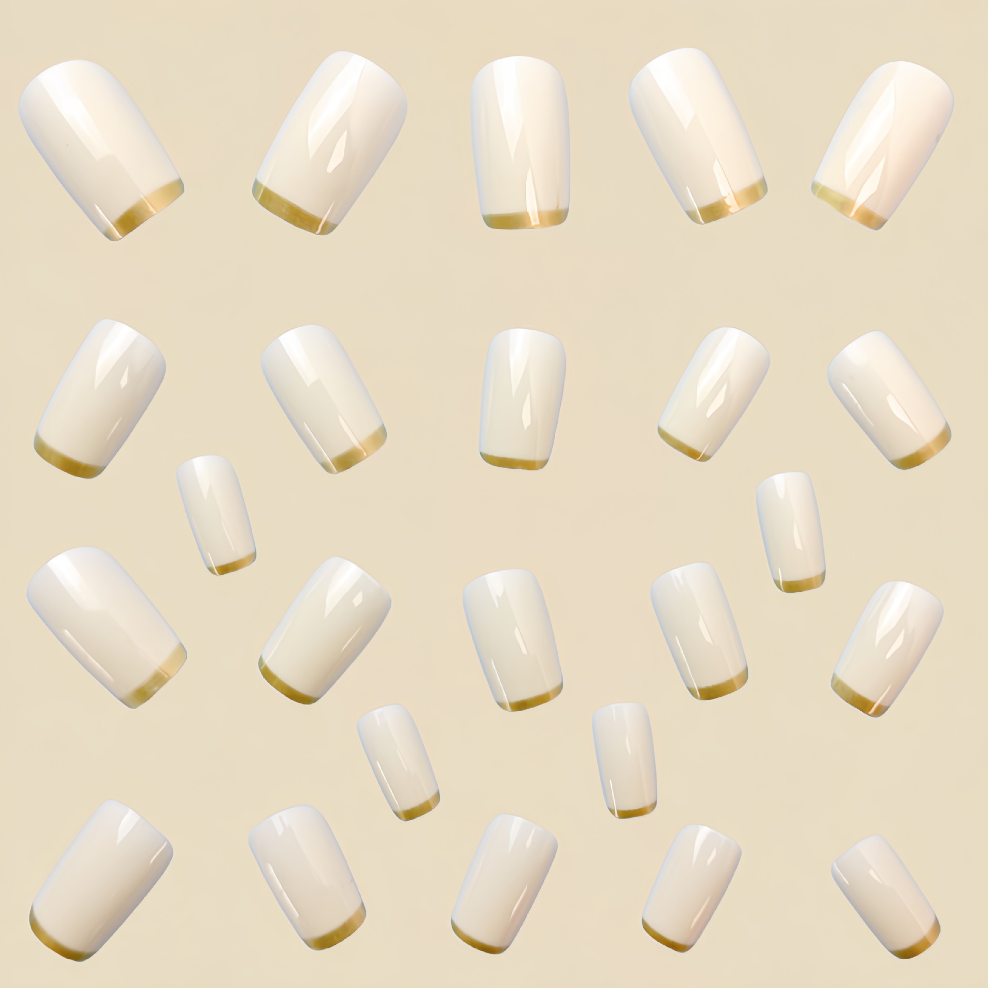 Medium fake nails for women Be - Nail Art Overlay ulasan dan harga