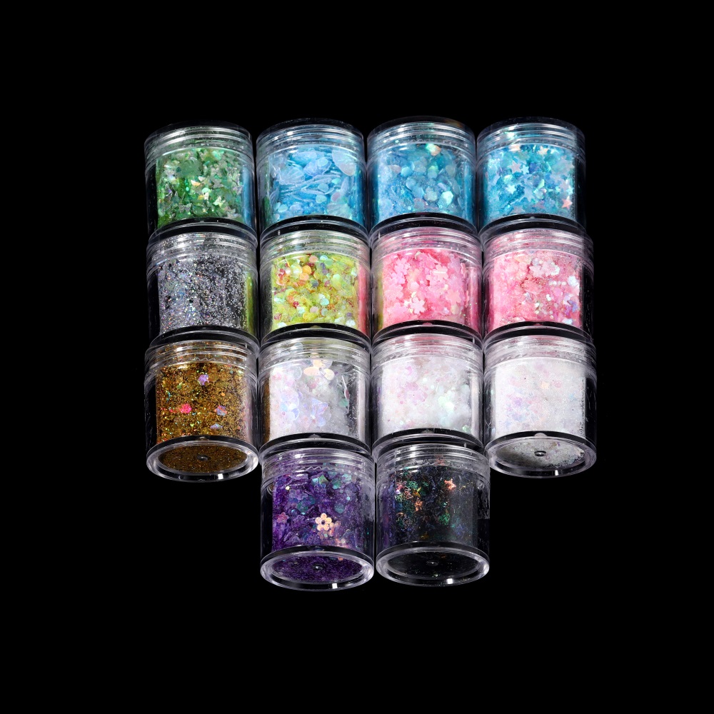 10ml/Box Glitter Epoxy Resin F - Nail Art Overlay ulasan dan harga