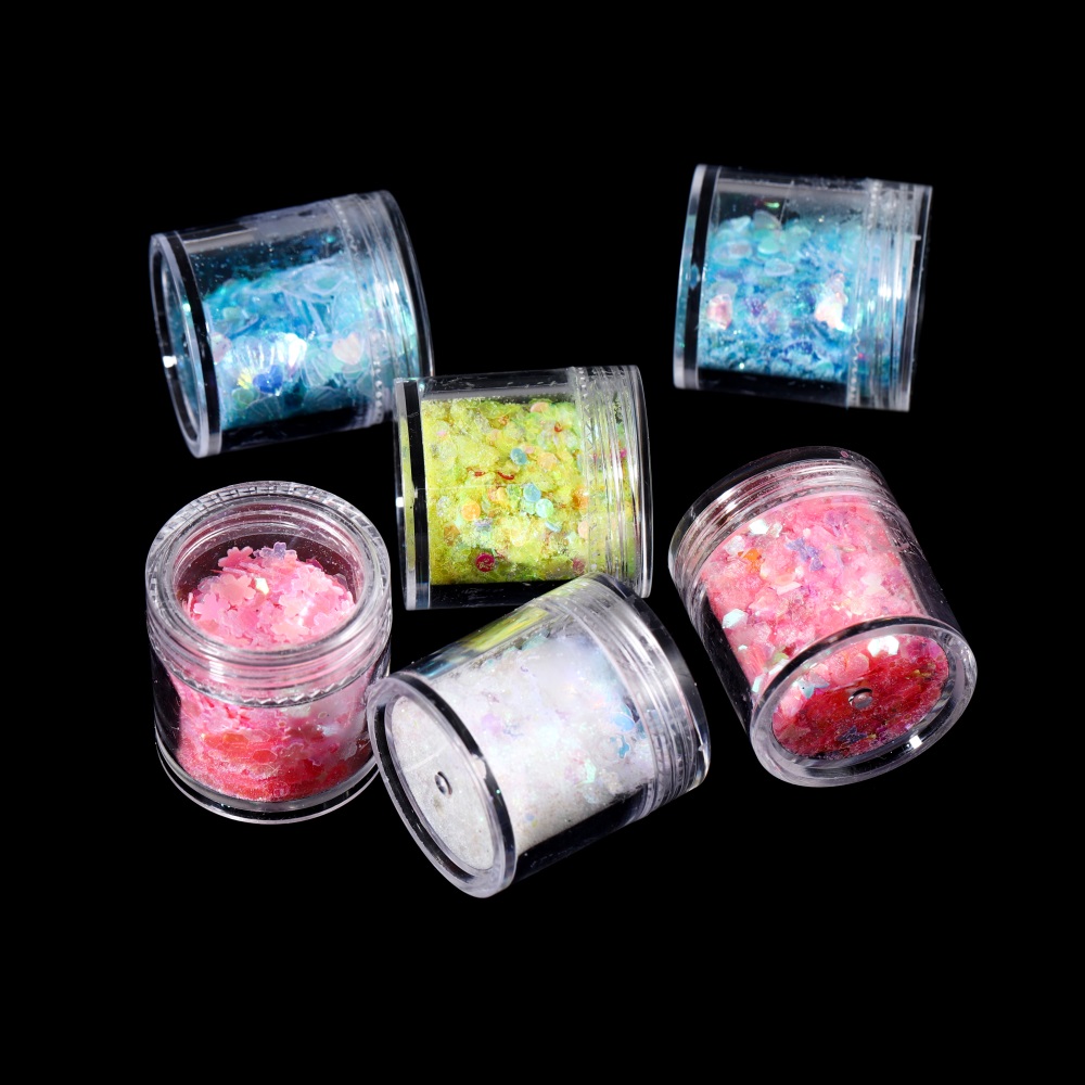 10ml/Box Glitter Epoxy Resin F - Nail Art Overlay ulasan dan harga