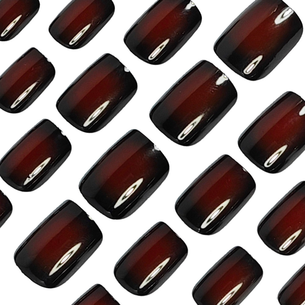 Short Square fake nails for wo - Nail Art Pink ulasan dan harga
