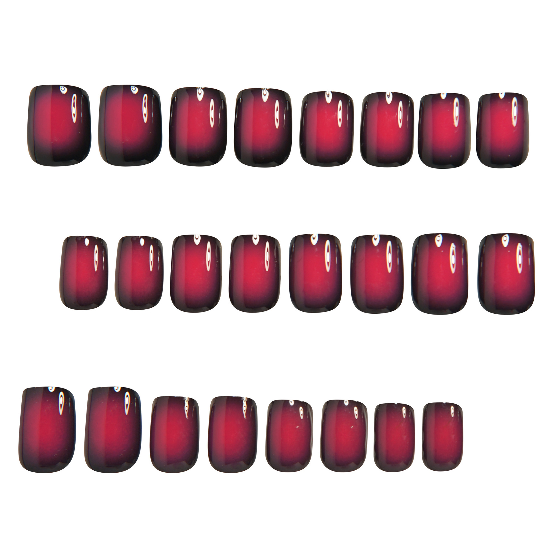 Short Square fake nails for wo - Nail Art Pink ulasan dan harga