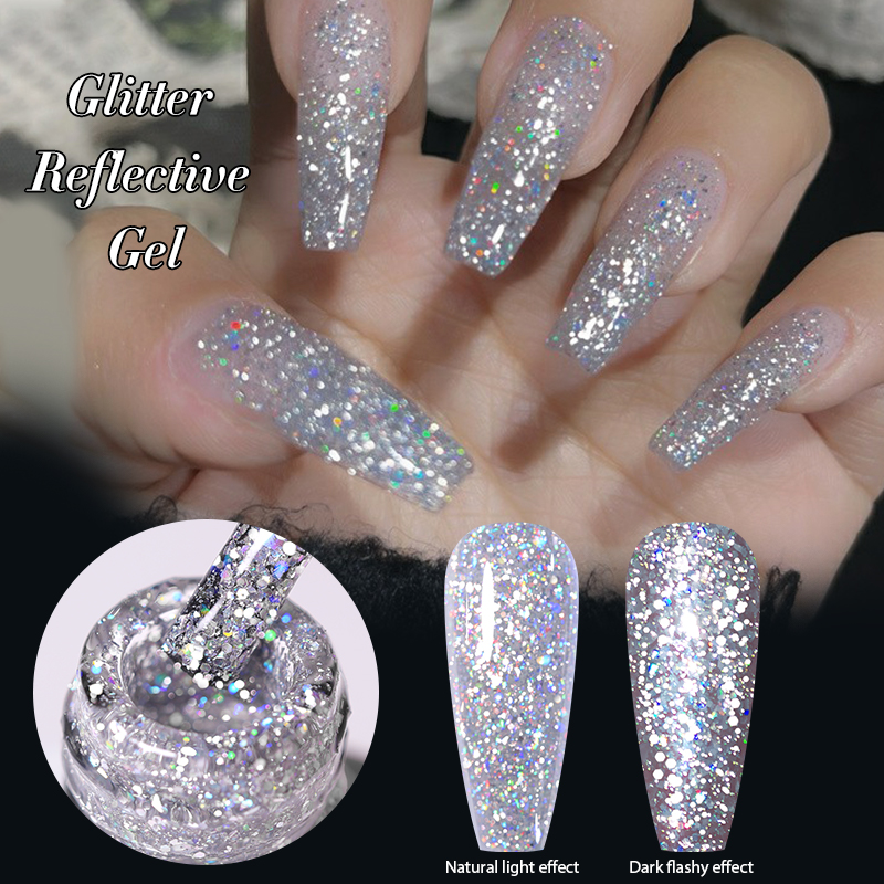 BORN PRETTY 6 Colors Reflectiv - Dip Powder Nail ulasan dan harga