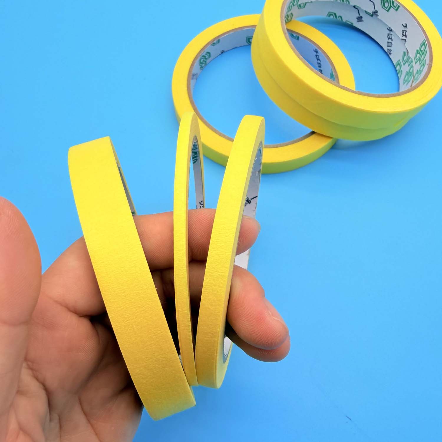 3 Sizes Yellow Masking Tape  - - Nail Art Yellow ulasan dan harga