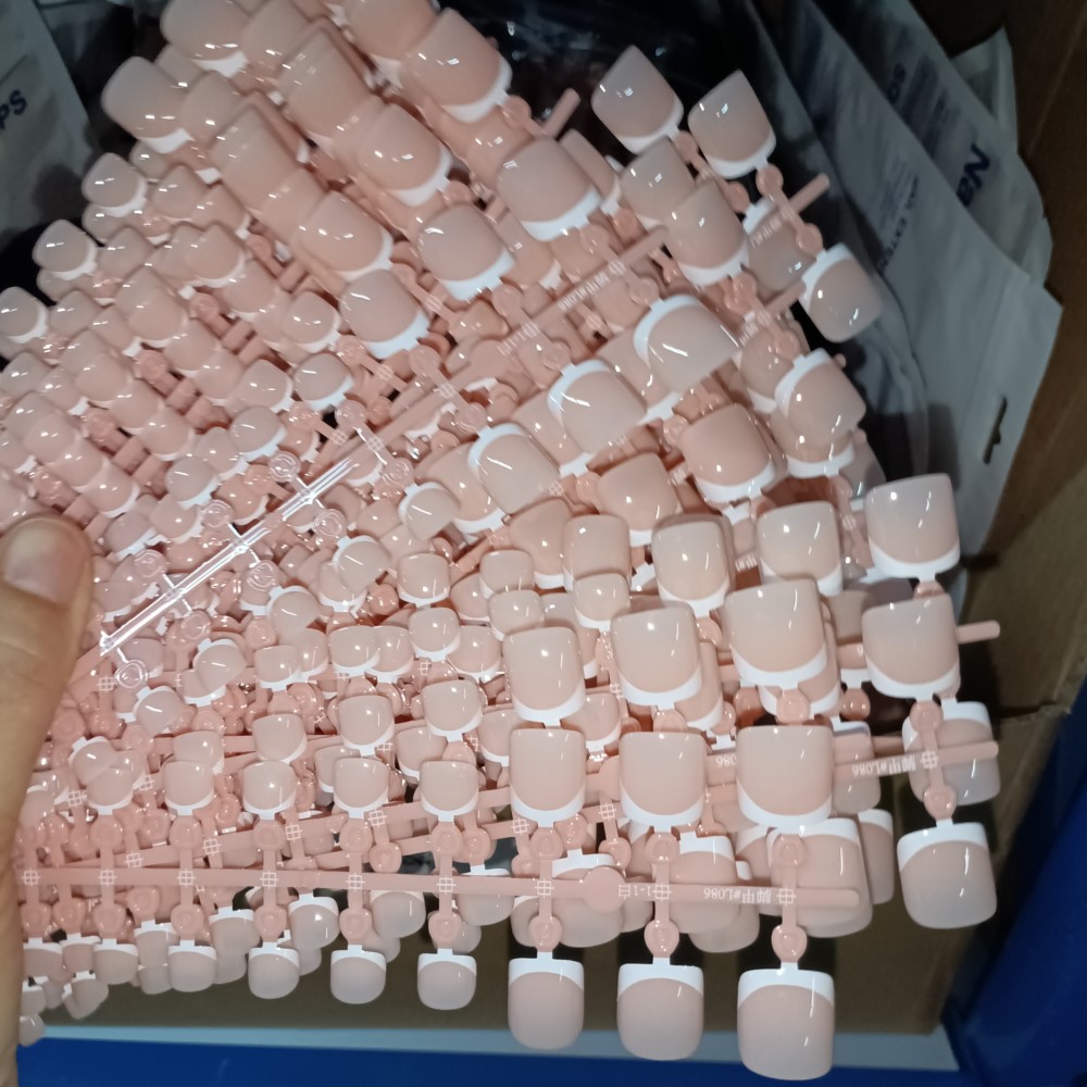 120pcs Square ToeNail Tips - S - Nail Art Pink ulasan dan harga