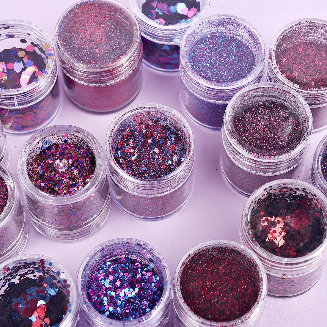 4/5 bottles Dreamlike Glitter  - Nail Art Xmas ulasan dan harga