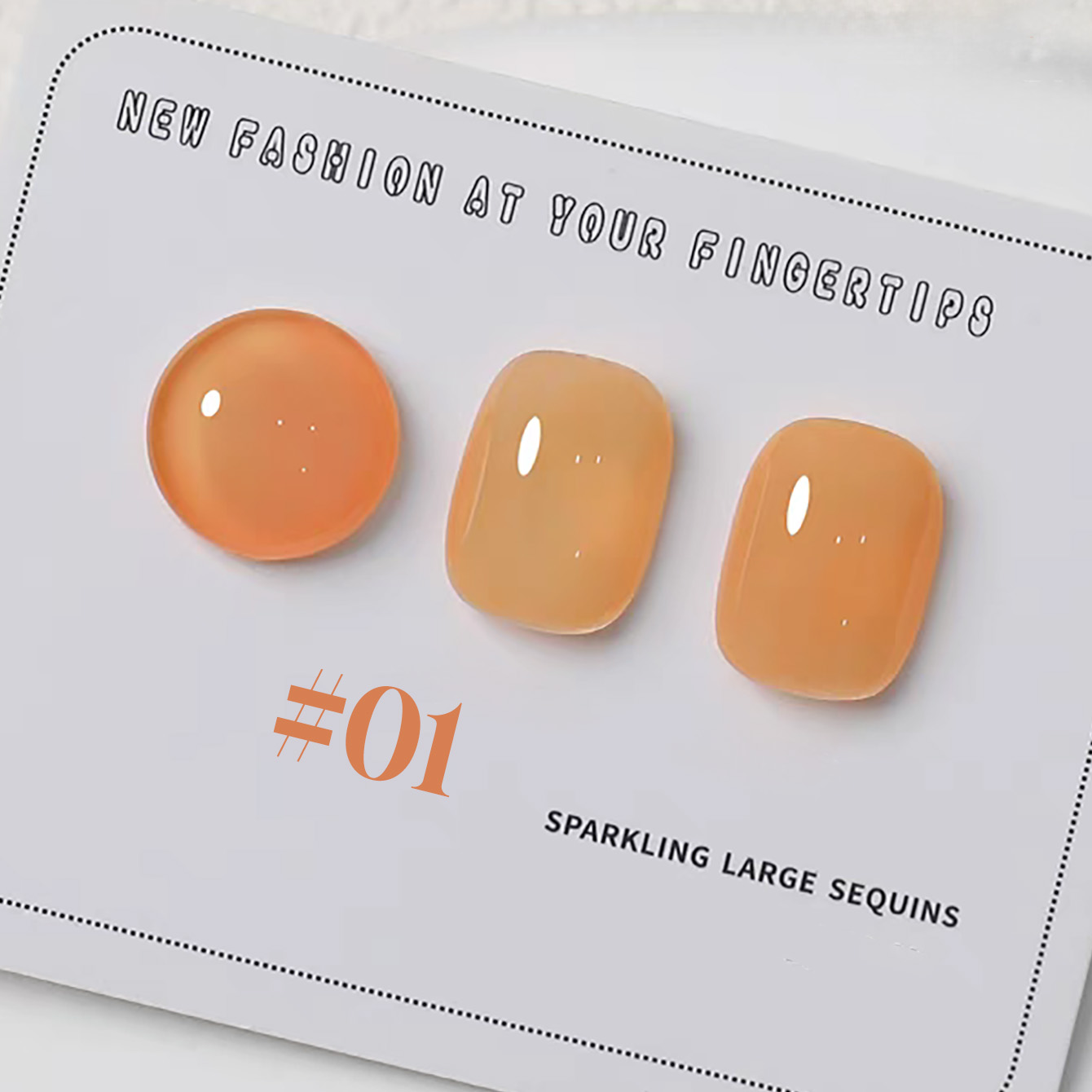 1-6pcs PSK New Macaron Candy O - Nail Art Yellow ulasan dan harga