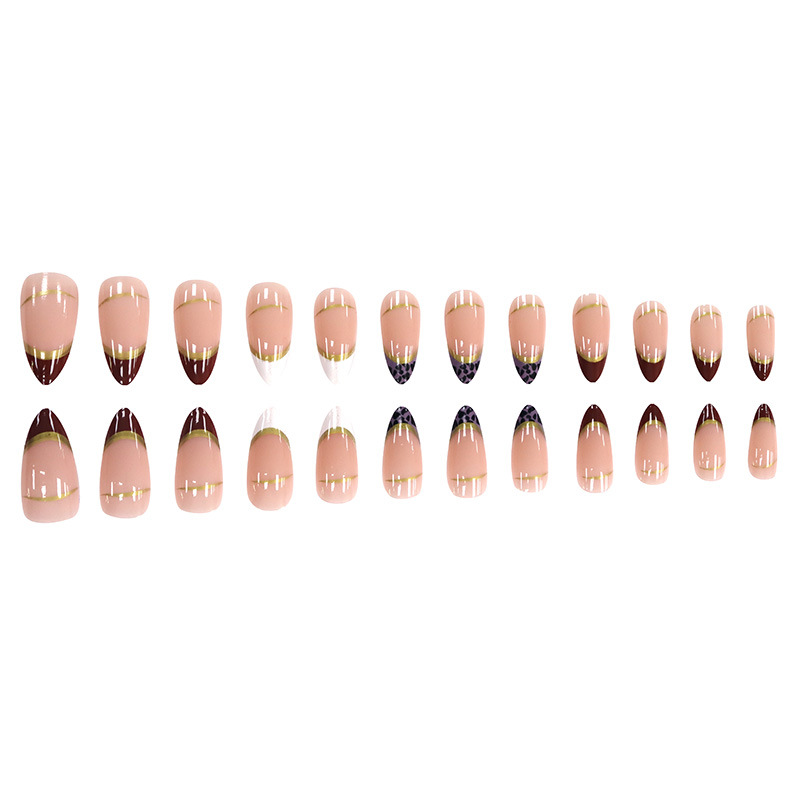 Medium fake nails for women gi - Nail Art Leopard ulasan dan harga