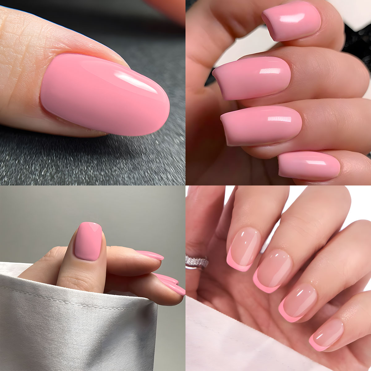 VOKY four-piece nude pink crea - Nail Art Yellow ulasan dan harga