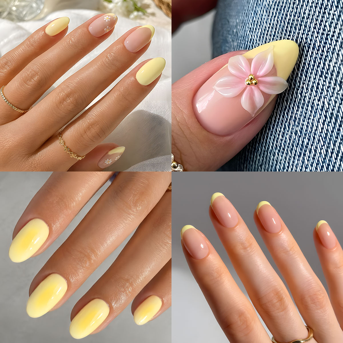 VOKY four-piece nude pink crea - Nail Art Yellow ulasan dan harga