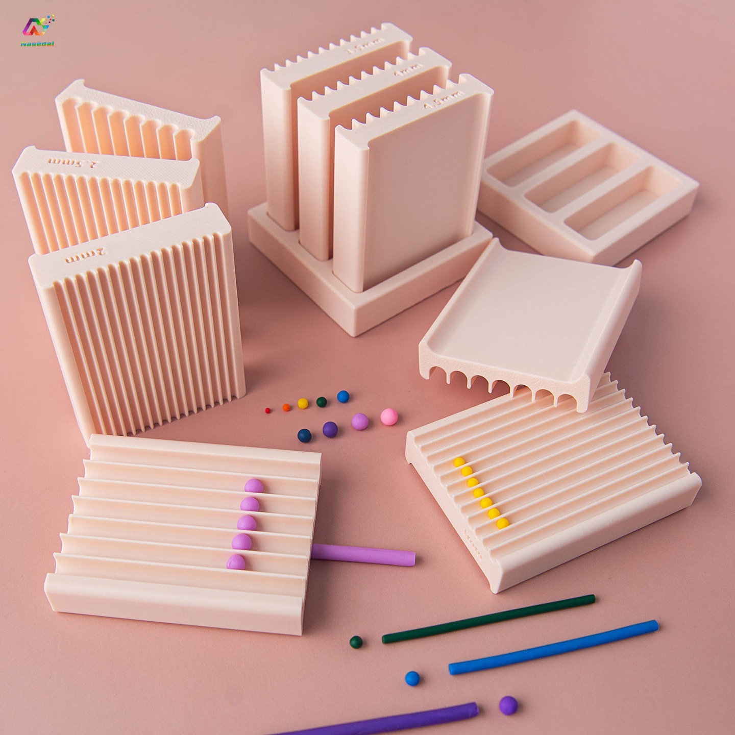 2-in-1 Mini Clay Ball & Strip  - Nail Art Overlay ulasan dan harga